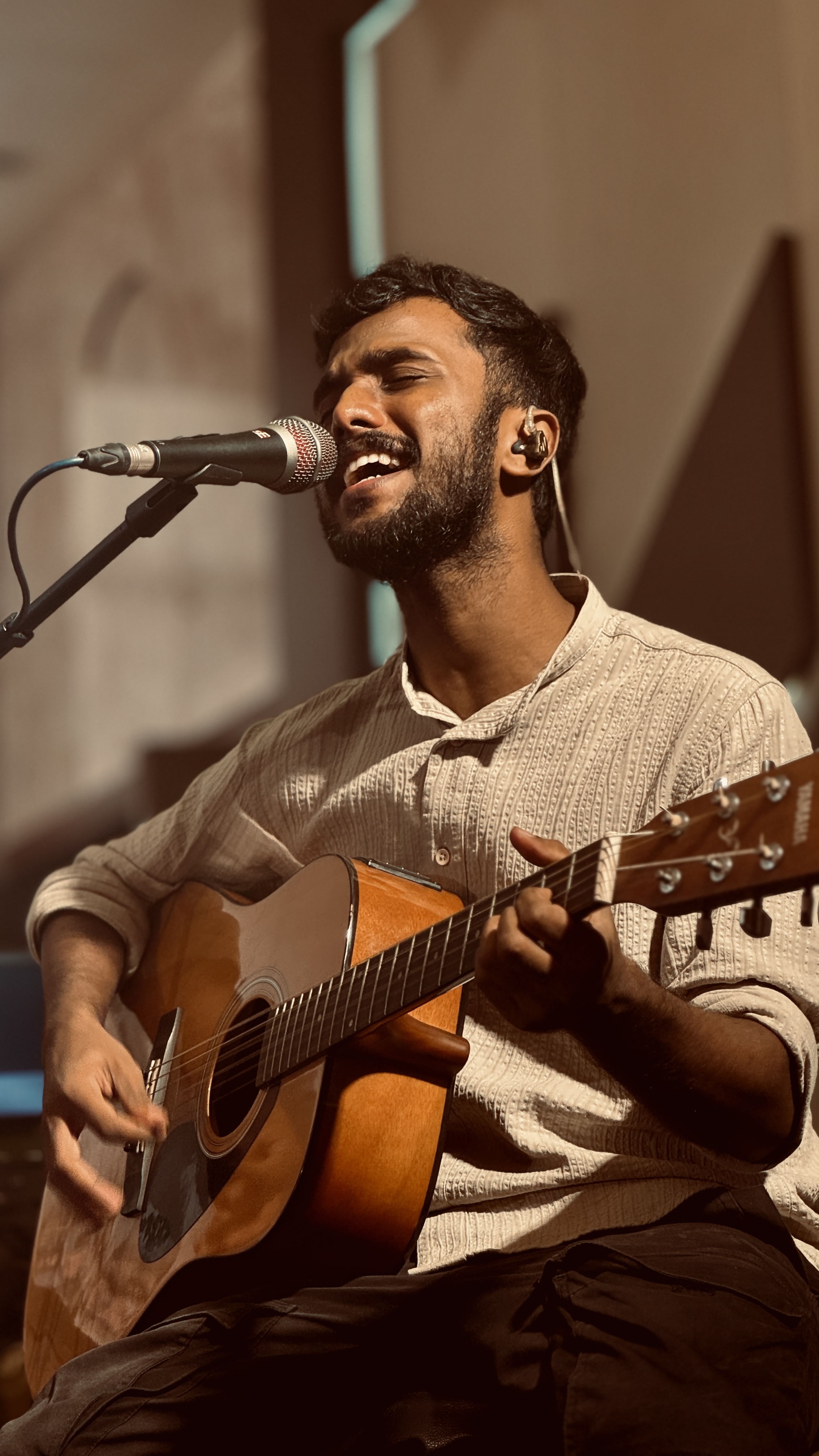 Subin Padmanabhan performing